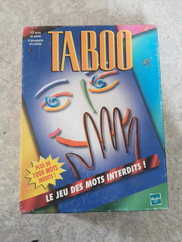 Jeu Taboo - Lu