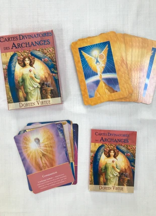 Cartes divinatoires des Archanges - Doreen Virtue, marca: éditions exergue, estado: Bueno, 11,00 €, 12,25 € Protección al comprador incluida