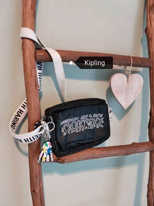 Kipling tasje American art Keith Haring