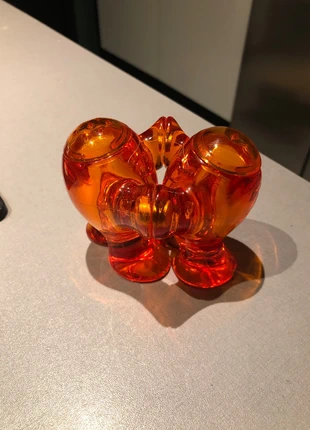 Koziol Aromio Duo sel & poivre design orange translucide, marca: koziol, estado: Bom, €15.00, €16.45 inclui Proteção do Comprador