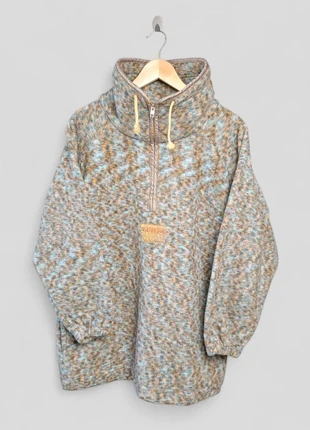 Polaire vintage Crazy Fleece Jacket 90s marron bleu taille L, marke: Vintage Dressing, zustand: Sehr gut, größe: L, 29,00 €, 31,15 € inklusive Vinted-Käuferschutz