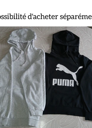 Lot | 2 sweat - Adidas & Puma - M, marke: adidas, zustand: Neu, größe: M / 38 / 10, 22,00 €, 23,80 € inklusive Vinted-Käuferschutz