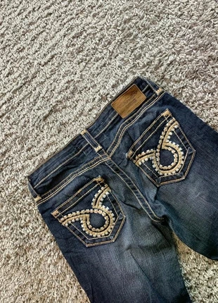 Jean Big Star Broderie Y2K coupe évasé taille L flare - 2000s femme style miss me B261, merk: Vintage Dressing, staat: Heel goed, maat: L / 40 / 12, € 24,00, € 25,90 inclusief Kopersbescherming Pro