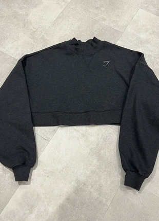 Gymshark Women’s Crop Hoodie | Black | Size Small | VGC | Activewear, brand: Gymshark, condition: Very good, size: S / 8, £18.00, £19.60 includes Buyer Protection