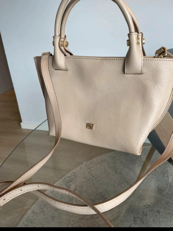 Bolso Gloria Ortiz blanco piel