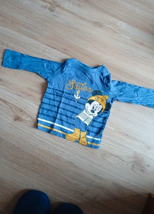 Tee-shirt manches longues, marque: Disney, état: Très bon état, taille: 1-3 mois / 56 cm, 1,00 €, 1,75 € Protection acheteurs incluse