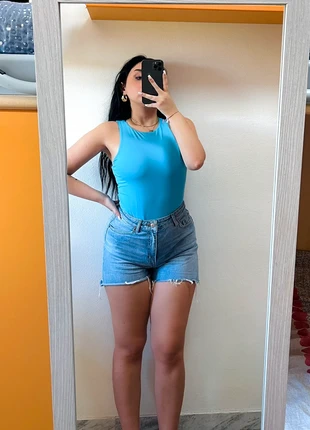 Body celeste taglia L, merk: Shein, staat: Heel goed, maat: L / 40 / 12, € 9,99, € 11,19 inclusief Kopersbescherming