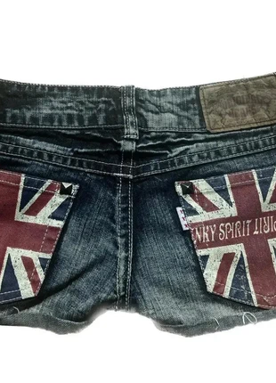 Vintage y2k thrifted England shorts from planetmissy, brand: planetmissy, condition: New without tags, size: S / UK 8-10, £30.00, £32.20 includes Buyer Protection