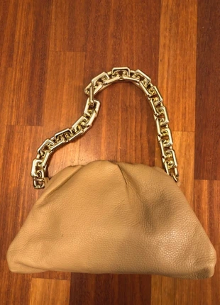 Borsa beige in vera pelle, marke: The Genuine Leather, zustand: Sehr gut, 30,00 €, 32,20 € inklusive Vinted-Käuferschutz