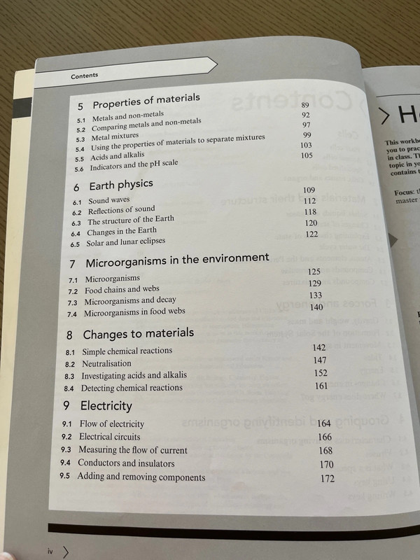 Cambridge Lower Secondary Science Workbook 7 5
