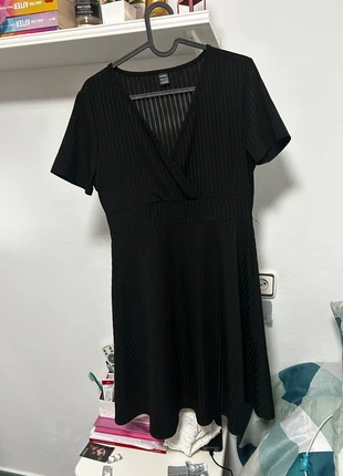 Vestido negro, marca: Shein, estado: Muito bom, tamanho: L / 40 / 12, €3.00, €3.85 inclui Proteção do Comprador