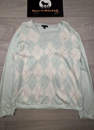 Pull à carreaux Tommy Hilfiger XL, marca: Tommy Hilfiger, estado: Muy bueno, tamaño: XL / 42 / 14, 15,90 €, 17,40 € Protección al comprador incluida