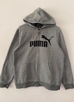 Sudadera Gris Puma Cremallera Basica M, merk: Puma, staat: Heel goed, maat: M, € 18,00, € 19,60 inclusief Kopersbescherming
