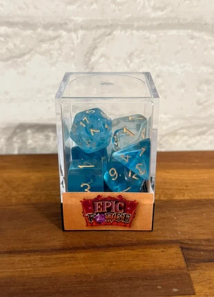 Lot de Dés – Under the Sea – Set Complet 7 Pièces en Boîte Cristal, marke: D&D, zustand: Neu, mit Etikett, 8,90 €, 10,05 € beinhaltet Vinted-Käuferschutz Pro