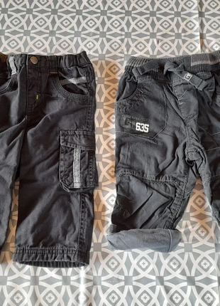 Lot de 2 pantalons doublés 12 mois, brand: Next, condition: Very good, size: 12-18 months / 80 cm, €2.00, €2.80 includes Buyer Protection