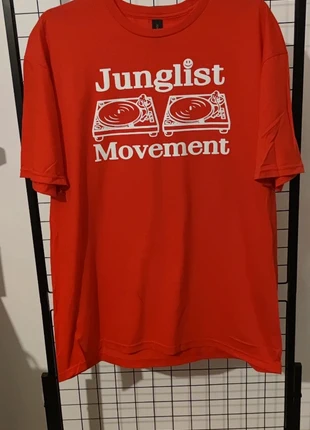 Junglist Movement t-shirt Retro DJ Vinyl Drum and Bass 90s classic, brand: Iconic Club Apparel, condition: New without tags, size: XL, £9.89, £11.08 includes Buyer Protection Pro