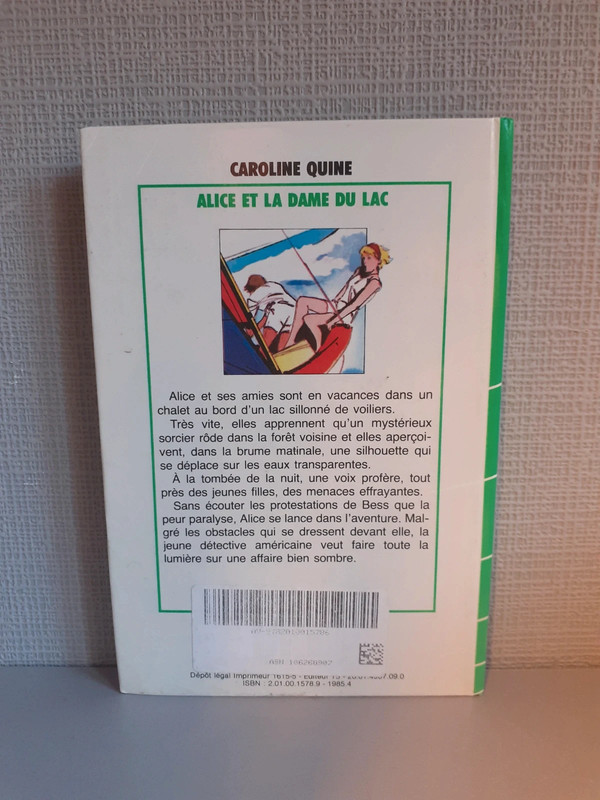 Livre Alice Et La Dame Du Lac Vinted