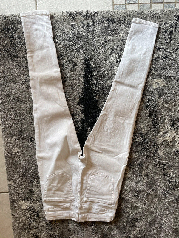 Weiße Skinny Jeans von Topshop 2