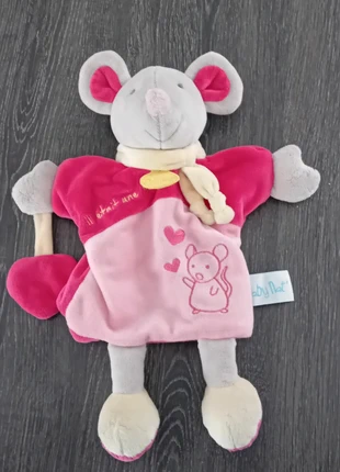 Doudou Rose Baby'Nat., brand: Baby Nat, condizioni: Ottime, taglia: Neonati, 44 cm, €1.00, €1.75 include la Protezione acquisti