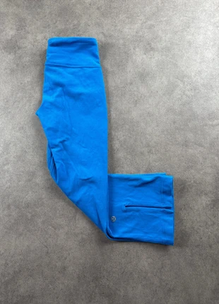 Legging capri Lululemon bleu taille 2 femme - XS taille haute - ART0470, merk: Lululemon, staat: Heel goed, maat: XS / 34 / 6, € 20,00, € 21,70 inclusief Kopersbescherming Pro