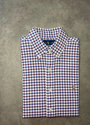 Chemise Ralph Lauren carreaux logo brodé premium 100% coton - taille s, marke: Ralph Lauren, zustand: Sehr gut, größe: S, 35,00 €, 37,45 € inklusive Vinted-Käuferschutz