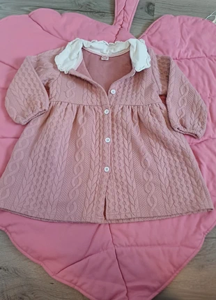 Baby jurk 86 rose pink elegant , merk: NoName, staat: Heel goed, maat: 18-24 maanden / 86 cm, € 2,50, € 3,33 inclusief Kopersbescherming