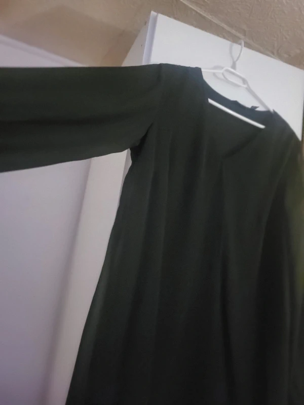 Robe voile noire mi longue - photo numéro 4