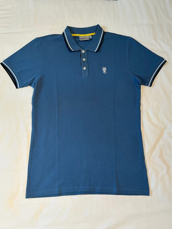 Polo azul da Wesc 1