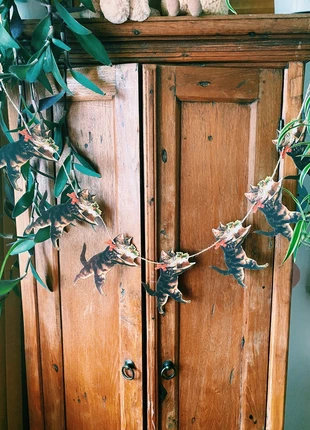 Vintage Christmas cat bunting garland, brand: Merry Christmas, condition: New with tags, £8.50, £9.63 includes Buyer Protection