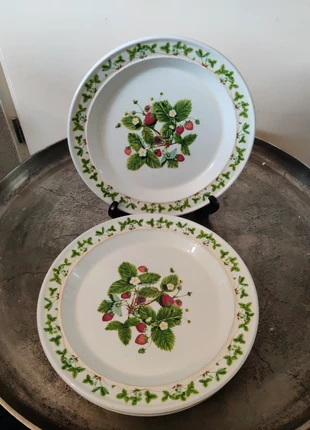 Portmeirion Summer Strawberry dinerbord x4, brand: portmeirion, condizioni: Ottime, €100.00, €105.70 include la Protezione acquisti Pro