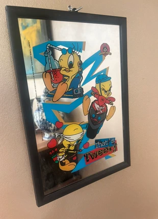 Magnifique miroir, Vintage, titi Warner bros 1999 hyper Deco🌺, brand: Titi, condition: Very good, €15.00, €16.45 includes Buyer Protection Pro