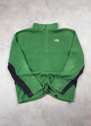 Polaire 1/4 Zip The North Face verte | Taille M, marque: The North Face, état: Très bon état, taille: M, 23,00 €, 24,85 € Protection acheteurs (Pro) incluse