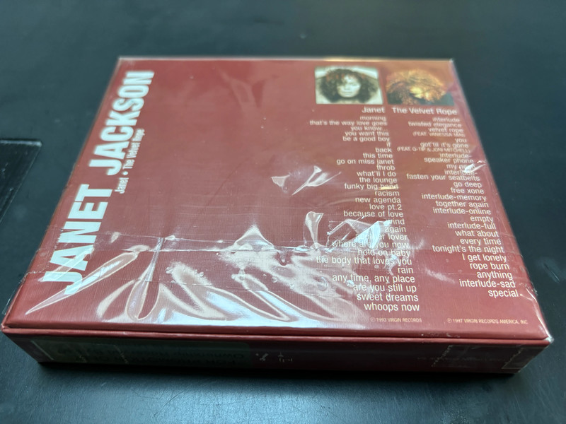 Janet Jackson.: Janet & The Velvet Rope "Limited Edition 2cd Boxed set", Swing / R&B cd 💿 4