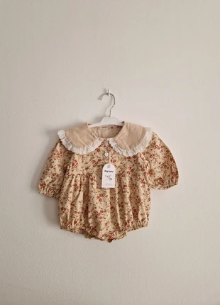 Pelele ranita bebé flores 3 meses nuevo, marque: AEG Babyi, état: Très bon état, taille: 3-6 mois / 62 cm, 15,00 €, 16,45 € Protection acheteurs incluse