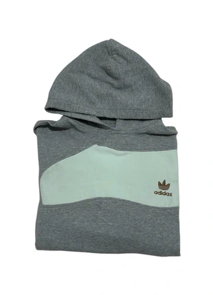 Sweat à capuche Adidas rework gris & vert clair taille S / Adidas reworked hoodie grey mint size S, marca: adidas, estado: Bueno, tamaño: S, 5,00 €, 5,95 € Protección al comprador incluida
