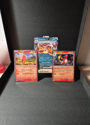 Lot cartes promo dracaufeu salameche reptincel, brand: Pokémon, condition: New without tags, €5.00, €5.95 includes Buyer Protection