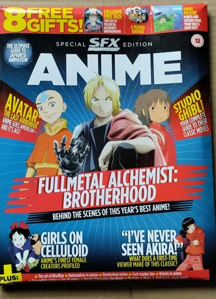 SFX Collection Special Edition Anime Studio Ghibli Akira Avatar Fullmetal Alchemist, estado: Muito bom, €25.00, €26.95 inclui Proteção do Comprador