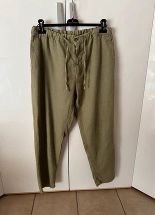 Pantaloni Lino Zara, marke: Zara, zustand: Gut, größe: XL / 42 / 14, 10,00 €, 11,20 € inklusive Vinted-Käuferschutz