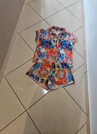 Ensemble été short et chemise, marke: Shein, zustand: Neu, größe: M / 38 / 10, 10,00 €, 11,20 € inklusive Vinted-Käuferschutz