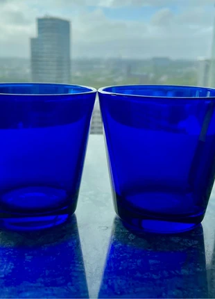 Iittala Kartio by Kaj Franck, cobalt blue, marque: iittala, état: Très bon état, 29,00 €, 31,15 € Protection acheteurs incluse