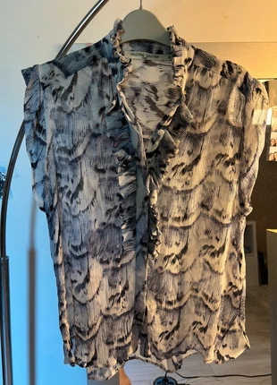 Blouse à volant femme Valentine Gauthier, marca: Valentine Gauthier, estado: Muito bom, tamanho: M / 38 / 10, €23.00, €24.85 inclui Proteção do Comprador