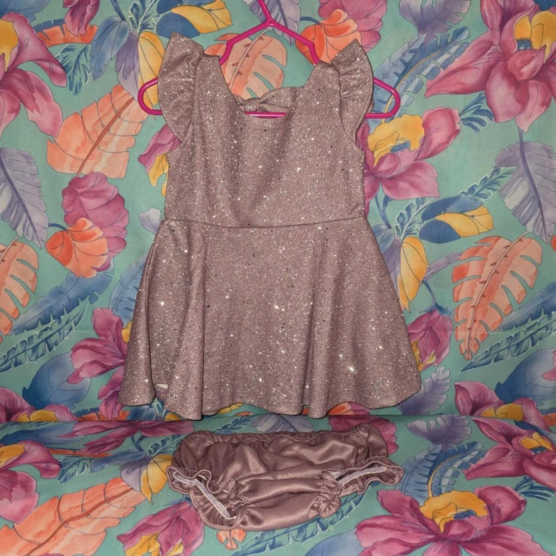 Adorable Sparkle Bow Dress 1