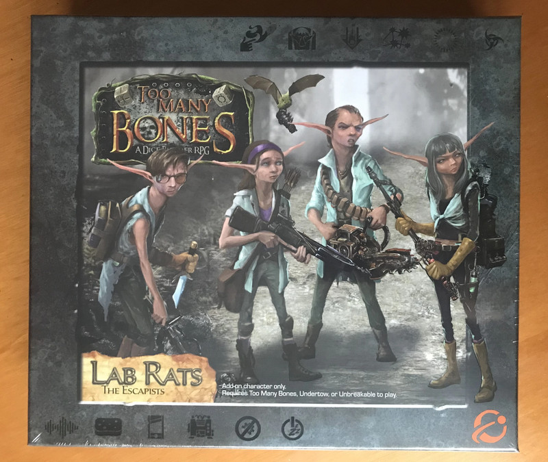 Too Many Bones: Lab Rats (Gearloc) - Chip Theory Games - New Sealed 3