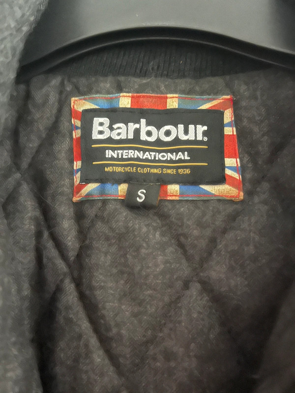 Barbour Zip up padded jacket Grey | Vinted