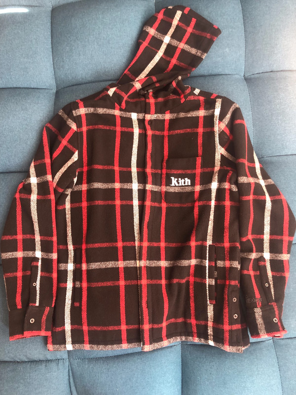 Kith x Disney Hooded Ginza Mickey Plaid