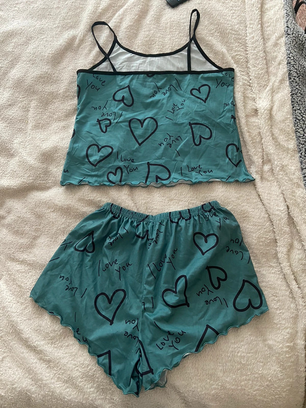 “i love you” pj set 2