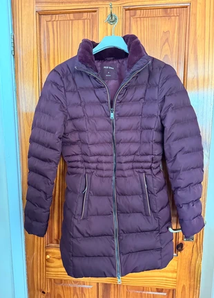 Per Una M&S Burgundy Puffer Coat – Size 8, brand: Per Una, condition: Very good, size: S / 8, £7.50, £8.58 includes Buyer Protection