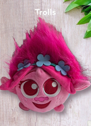 DreamWorks Heroes Trolls World Tour Color Poppin' Poppy peluche