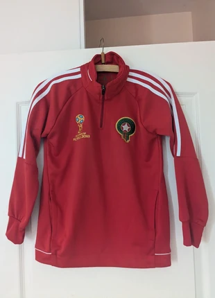 Sweat adidas équipe de football du Maroc Morocco de coupe du monde 2018, marque: adidas, état: Très bon état, taille: XS, 5,00 €, 5,95 € Protection acheteurs incluse