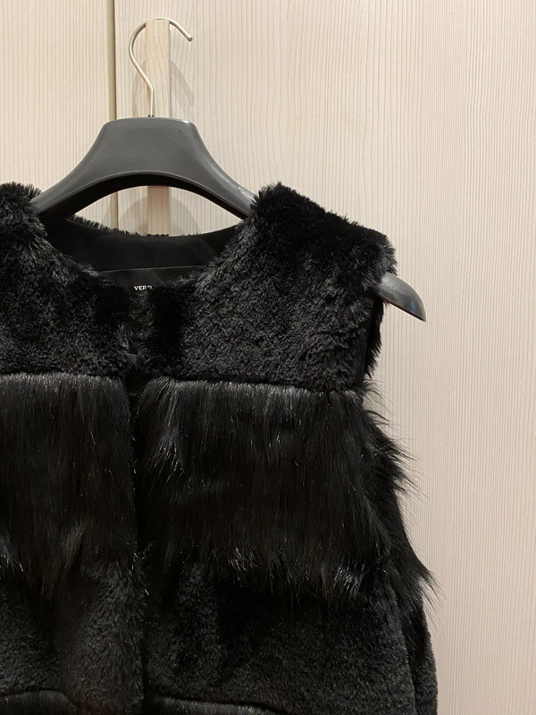 Gilet con pelo hot sale